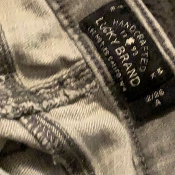 Lucky Brand Grey Mid Rise Skinny Jeans - Picture 4 of 4